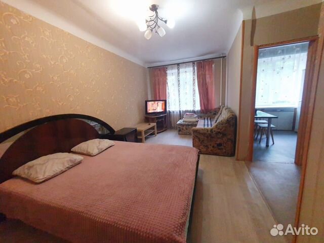 

1-к. квартира, 37 м², 2 кровати