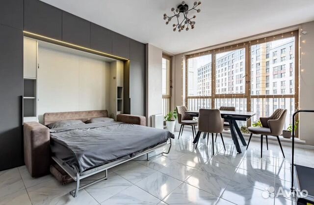 

1-к. квартира, 52 м², 3 кровати