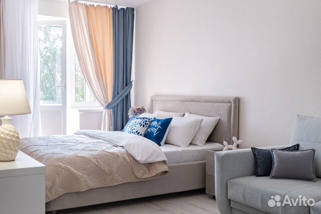

1-к. квартира, 45 м², 2 кровати