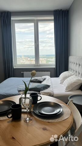 

Квартира-студия, 25 м², 1 кровать