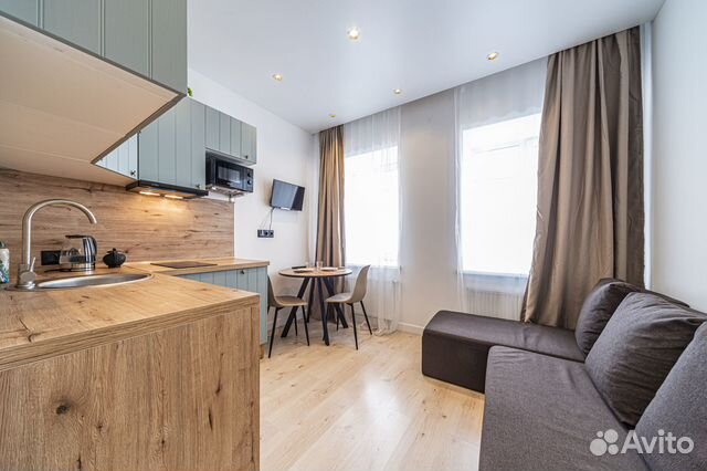 

Квартира-студия, 25 м², 1 кровать
