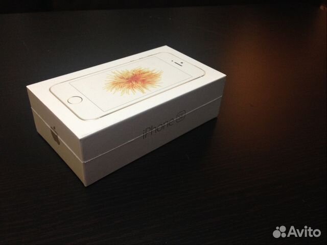 iPhone 5 SE 32 gbyte gold ростест. Запечатаный