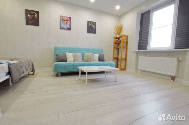 

1-к. квартира, 37 м², 2 кровати
