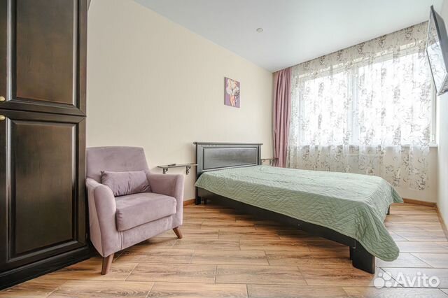 

Квартира-студия, 33 м², 2 кровати