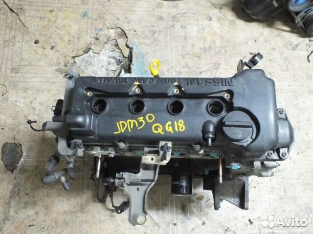 Двигатель Nissan QG18DE 1.8L Двигатель Nissan QG18DE 1.8L