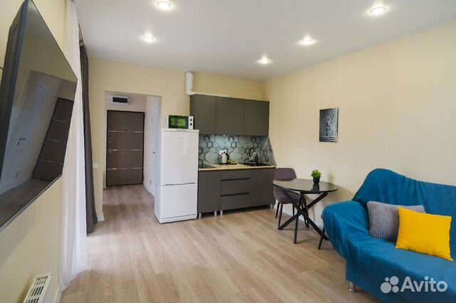 

Квартира-студия, 25 м², 2 кровати