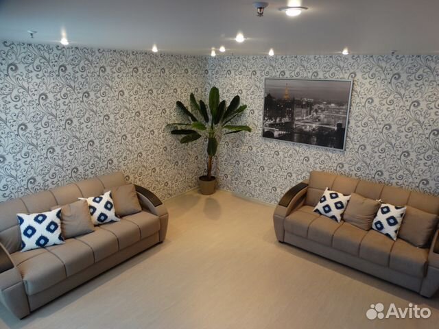 

1-к. квартира, 58 м², 2 кровати