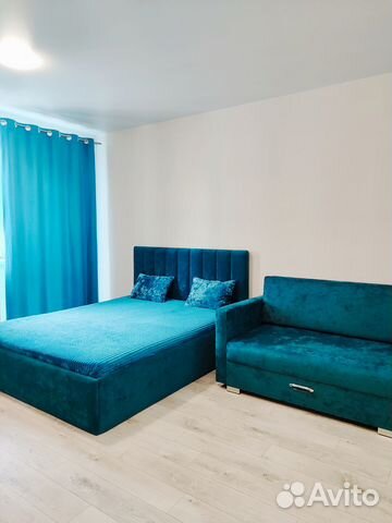 

Квартира-студия, 27 м², 2 кровати