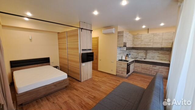 

Квартира-студия, 33 м², 2 кровати