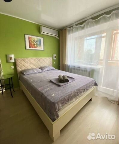 

1-к. квартира, 42 м², 2 кровати