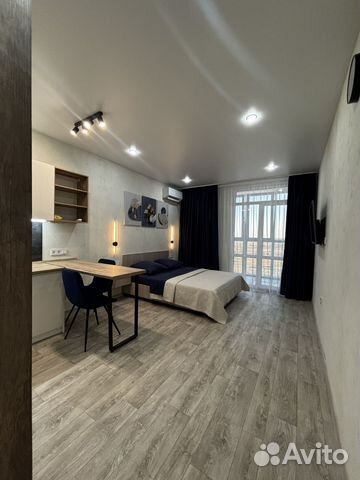 

Квартира-студия, 27 м², 1 кровать