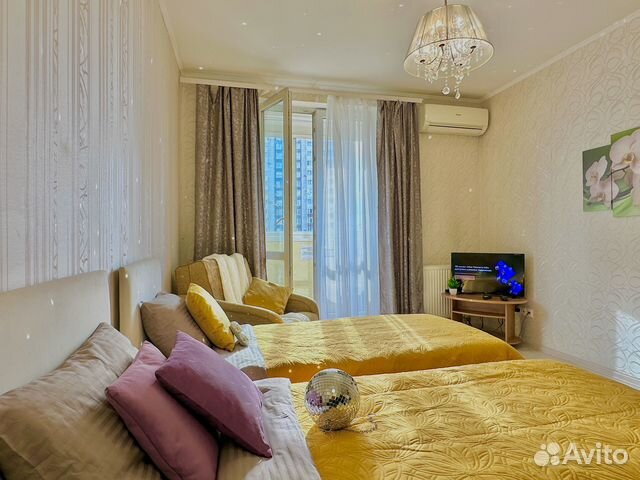 

Квартира-студия, 29,5 м², 2 кровати