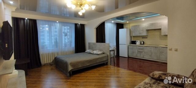 

1-к. квартира, 45 м², 2 кровати