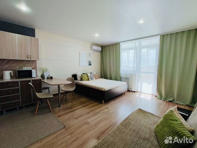 

Квартира-студия, 34 м², 2 кровати