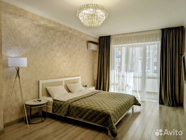 

1-к. квартира, 52 м², 2 кровати