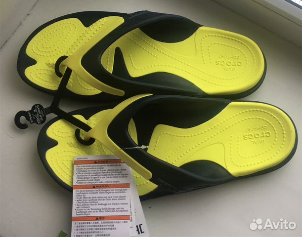 Сланцы вьетнамки Crocs modi Sport Flip разный цвет