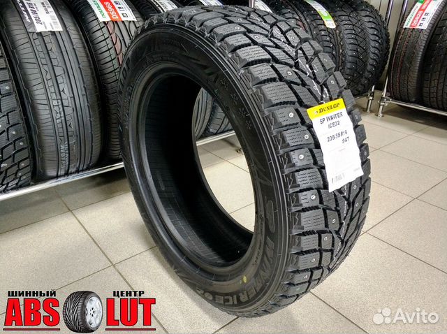 Новые зимние шины R16 Dunlop 205 55 16