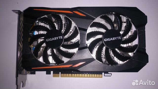 Видеокарта Gigabyte GeForce GTX 1050 Ti 4Gb