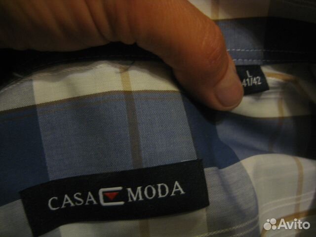 Классная рубашка Casa Moda Германия р. 41-42 (52) Классная рубашка Casa Moda Германия р. 41-42 (52)