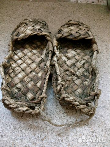 Лапти из лыка