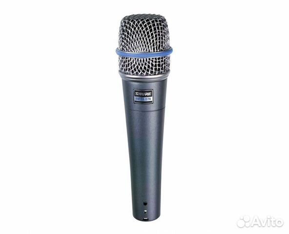 Микрофон Shure beta 57A суперкардиоидный