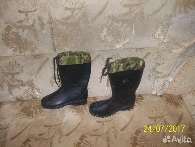 Сапоги резиновые