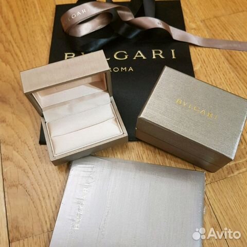 Коробка Bvlgari для двух колец