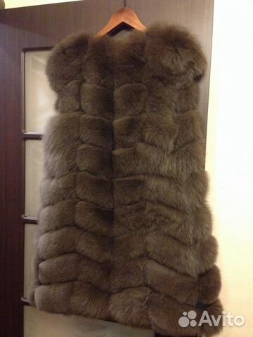Жилет из песца Жилет из песца