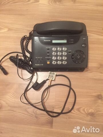 Факс Panasonic panafax uf-s1
