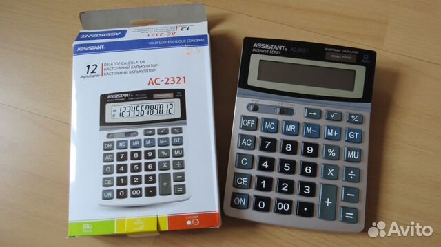 Калькулятор Assistant AC-2321 Калькулятор Assistant AC-2321