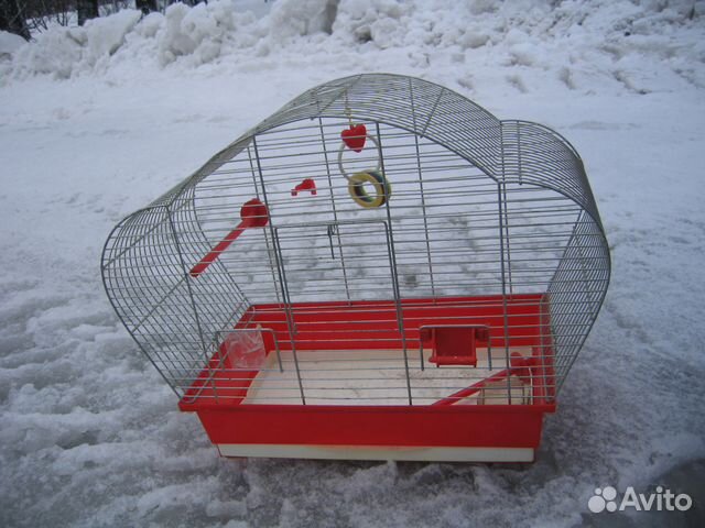 Клетки для птиц, разборные, мало б.у купить на Зозу.ру - фотография № 5