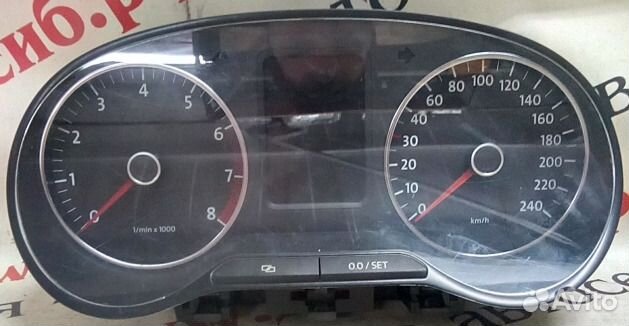 Панель приборов Volkswagen Polo 5 щиток Панель приборов Volkswagen Polo 5 щиток
