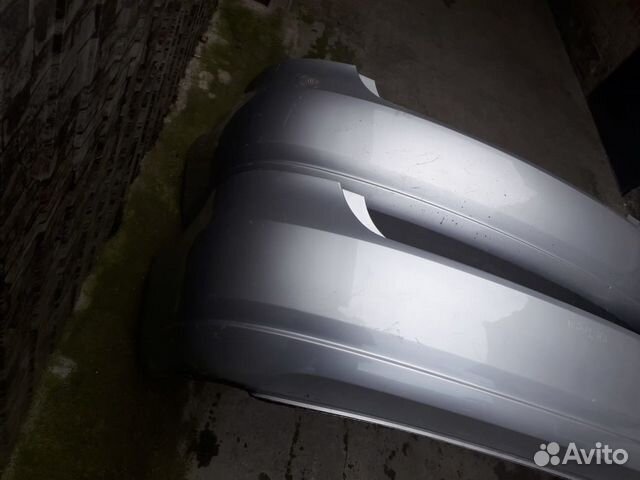 Задний бампер Volkswagen Polo седан 10-15г