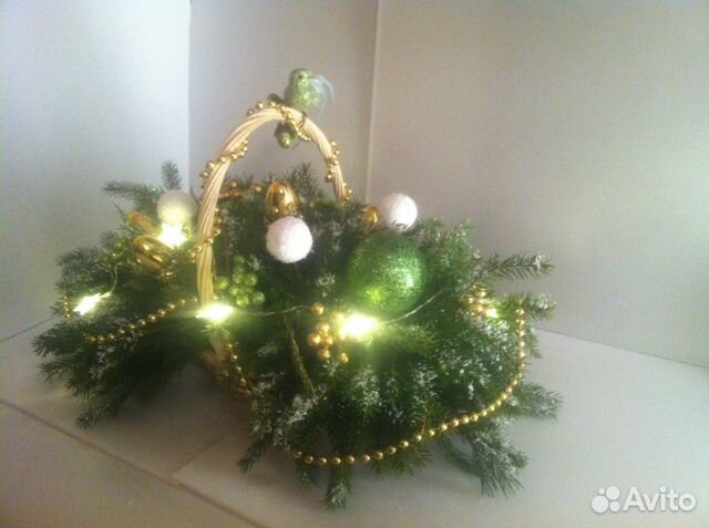 Новогодний Еловый Букет Новогодний Еловый Букет
