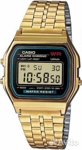 Casio A-159wgea-1E Illuminator Новые часы оригинал Casio A-159wgea-1E Illuminator Новые часы оригинал