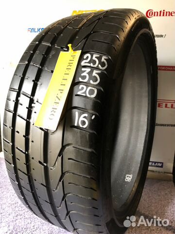 Шины бу R20 255 35 pirelli P. zero Шины бу R20 255 35 pirelli P. zero