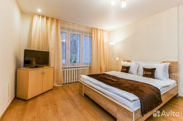 

1-к. квартира, 37 м², 2 кровати