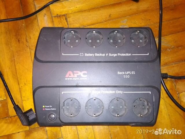 Источник бесперебойного питания APC Back-UPS ES 55