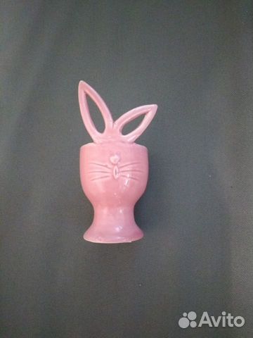 Подставка под яйцо зайка