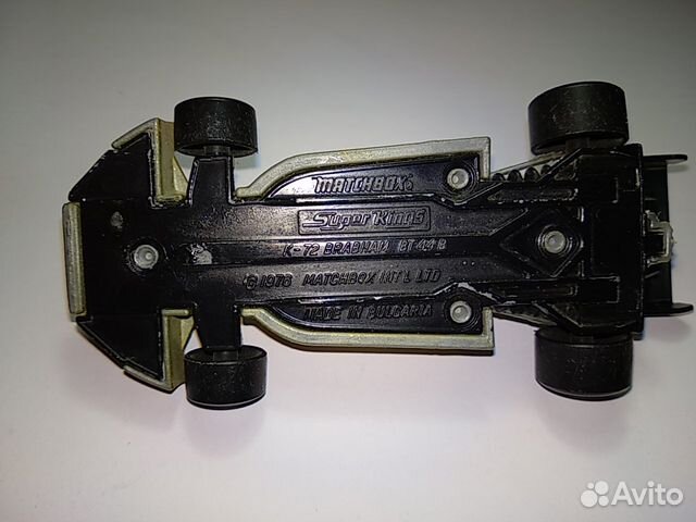 Matchbox super kings k-72 Brabham, made in Bulgari Matchbox super kings k-72 Brabham, made in Bulgari