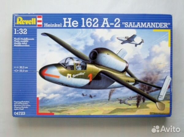 Revell 04723 Heinkel He-162 Salamander 1/32