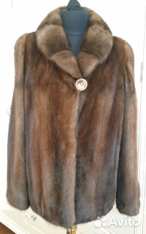 Шубка норковая, автоледи р-р 44-46, цвет орех, нов Шубка норковая, автоледи р-р 44-46, цвет орех, нов