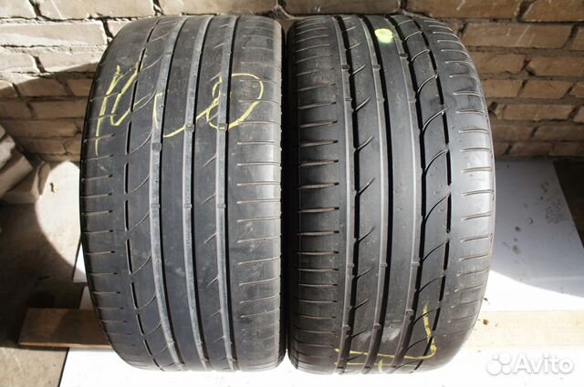 Летние шины бу R20 275/35/20 Bridgestone RFT пара