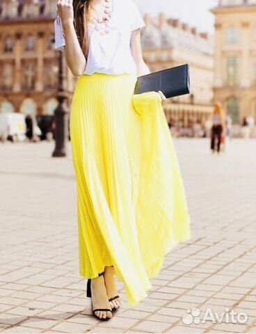 Юбка длинная гофре Юбка длинная гофре