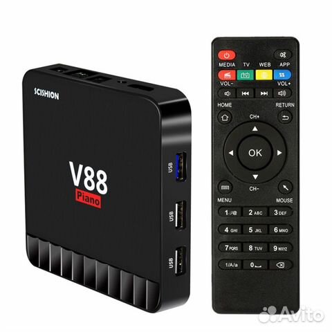 Тв бокс scishion V88 Piano 4 ядра RAM 4 Gb ROM 16 Тв бокс scishion V88 Piano 4 ядра RAM 4 Gb ROM 16