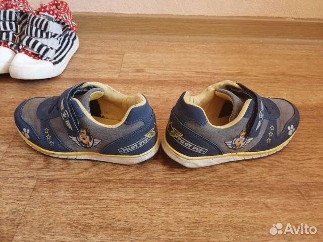 Кроссовки Щенячий патруль и Макквин и кеды