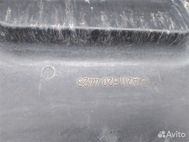 Защита бампера Mercedes W211 E211 M272 3.5 2007