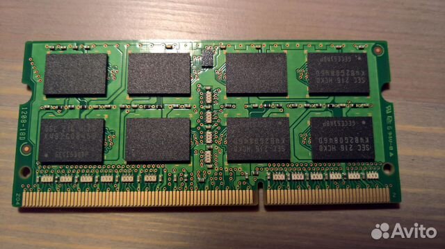 Модуль памяти для ноутбука SAMSUNG DDR3L - 4Гб