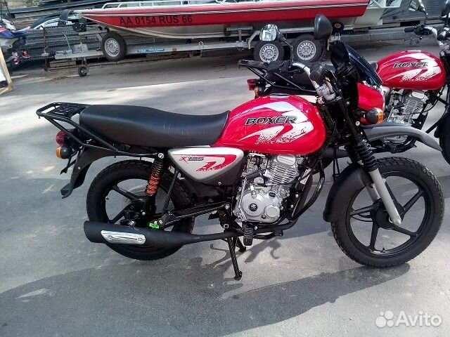 Мотоцикл Bajaj Boxer 125X индия