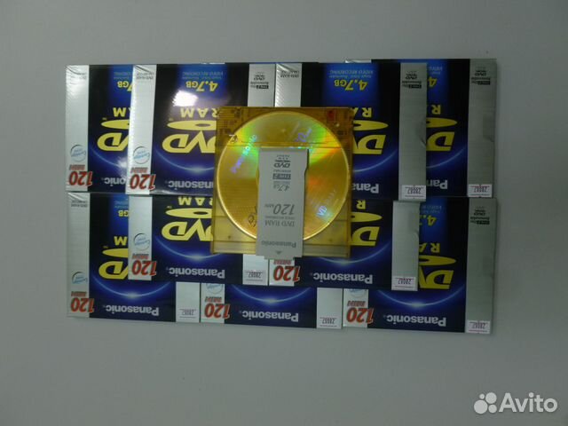 DVD RAM Disc RW Panasonic LM-AB120E 4.7Gb Type 2